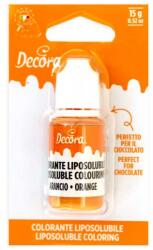 Decora Colorant Alimentar Lichid Liposolubil, Portocaliu, 15 g (9600087)