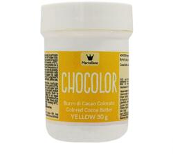 Martellato Colorant cu unt cacao Galben, 30 g Azo (40WCB004)
