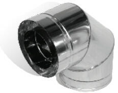 ProInvest Cot inox DP PRO 90 grade (Variante produs: D X G: 80 - 140mm X 0.5mm) (PIV-50772)