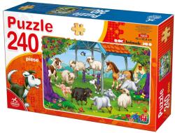 DEICO Puzzle Animale domestice - Puzzle 240 piese (76625)