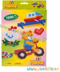 Hama Mărgele de călcat Hama Midi - modele diferite - 1500 bucăți (3321)