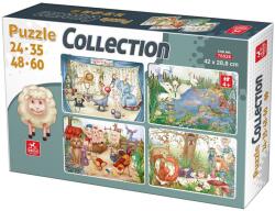 DEICO Colecție 4 puzzles cu 24, 35, 48 și 60 piese (76526)