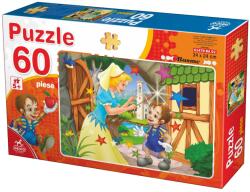 DEICO Puzzle Pinocchio - Puzzle copii, 60 piese (61478-02)