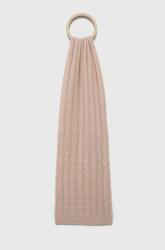 Tommy Hilfiger sál gyapjú keverékből rózsaszín, sima - rózsaszín Univerzális méret - answear - 19 785 Ft