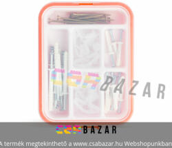 Csavar készlet tiplivel - 60 db / csomag - csabazar