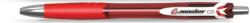 FlexOffice G master zselés toll, 0.25mm, nyomógombos, piros (FOZS021P)