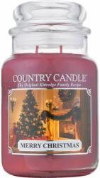 The Country Candle Company Merry Christmas lumânare parfumată 652 g