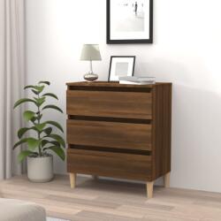 vidaXL Servantă, stejar maro, 60x35x69 cm, lemn compozit (815806) Comoda