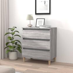 vidaXL Servantă, sonoma gri, 60x35x69 cm, lemn compozit (815805) Comoda