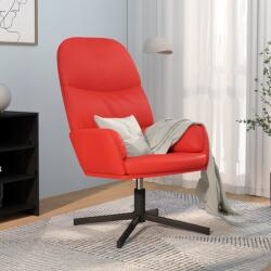 vidaXL Scaun de relaxare, roșu, piele ecologică (341058)
