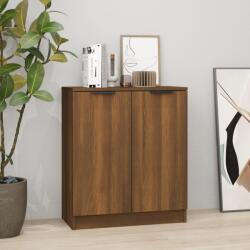vidaXL Servantă, stejar maro, 60x30x70 cm, lemn prelucrat (816984) Comoda