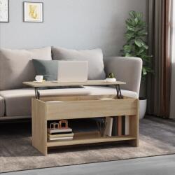 vidaXL Măsuță de cafea, stejar sonoma, 102x50x52, 5 cm, lemn prelucrat (809650) Masa de cafea