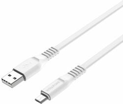 BOROFONE USB Micro USB - Borofone BX23 Wide Power Kábel - 2, 4A 1m fehér