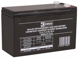 EMOS Karbantartásmentes ólomakkumulátor 12 V/7, 2 Ah, faston 4, 7 mm (1201000800)
