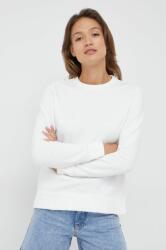 Calvin Klein bluza femei, culoarea alb, cu imprimeu 9BYY-BLD01P_00X