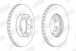 JURID Disc frana JURID 569273J (569273J)
