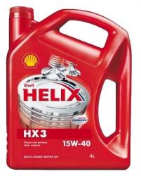 Shell HELIX HX3 15W-40 4 l