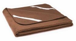 Vlnka Lepedő birka gyapjúból - barna ágynemű méretek 135x200