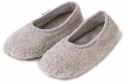 Vlnka Gyapjú balerina cipő Ezüst, szürke felnőtt cipő méret 37-38