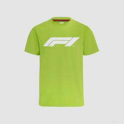F1 Formula 1 T-shirt, Formula 1 Logo, Lime, 2022