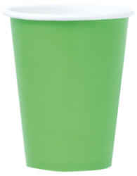 Amscan Pahare hârtie - Verde 250 ml 8 buc