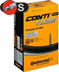 Continental Compact20 Slim S42 28/32-406/451 dobozos Continental kerékpár tömlő