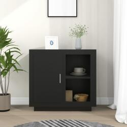 vidaXL Servantă, negru, 80x40x75 cm (811827) Comoda