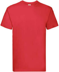 Fruit of the Loom Csomag akciós póló (minimum 3 db) Uniszex póló Rövid ujjú Fruit of the Loom Super Premium Tee - M, Piros