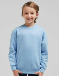 SG Lighting Gyerek hosszú ujjú pulóver SG Kids' Crew Sweat 128 (7-8/L), Fekete