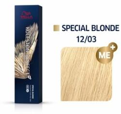 Wella Koleston Perfect Me+ Special Blonde vopsea profesională permanentă pentru păr 12/03 60 ml