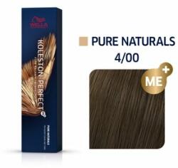 Wella Koleston Perfect Me+ Pure Naturals vopsea profesională permanentă pentru păr 4/00 60 ml