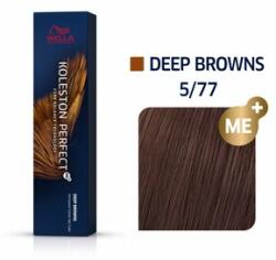 Wella Koleston Perfect Me+ Deep Browns vopsea profesională permanentă pentru păr 5/77 60 ml - brasty