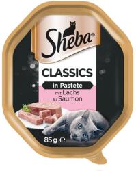 Sheba Classics 85 g nedves teljes értékű eledel felnőtt macskáknak lazaccal terrine-ben
