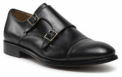 Lord Premium Pantofi Double Monks 5502 Negru