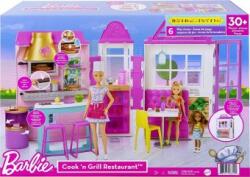 Mattel Barbie papusa si restaurantul GXY72