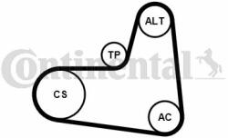 Continental Ctam Set curea transmisie cu caneluri CONTINENTAL CTAM 6PK1005K1 - automobilus