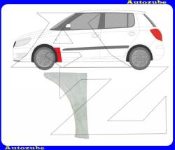 Skoda FABIA 2 2007.05-2010.03 /5J/ Első sárvédő hátsó alsó rész bal (javítólemez) POTRYKUS P69150117