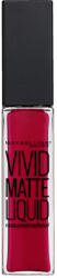 Maybelline Ruj lichid mat Maybelline New York Color Sensational Vivid Matte Liquid, 30 Fuchsia, 8 ml