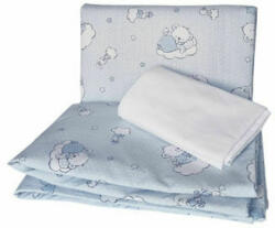 KidsDecor Lenjerie de pat pentru copii ursuletul martinica albastru - 70x140 cm, 100x135 cm Lenjerii de pat bebelusi‎, patura bebelusi