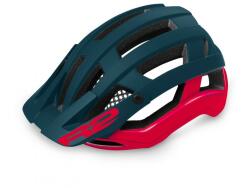 R2 Bukósisak Ath32c/l Inmold Cross Matt/fényes Sötétzöld/piros (58 - 62cm) - elitebike