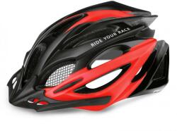 R2 Bukósisak Ath02a3/m Pro Tec Inmold. fekete/piros - elitebike