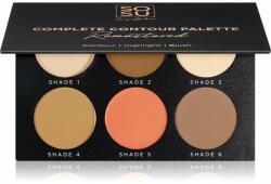  SOSU Cosmetics Complete Contour Remastered Púderes highlight és kontúr paletta a tökéletes küllemért 26 g