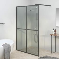 vidaXL Paravan duș walk-in, 140x195 cm, sticlă securizată închis (151888)