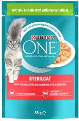 ONE Purina One Pachet economic 52 x 85 g - Sterilised Curcan & fasole verde (52 g)