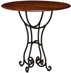 vidaXL Masă bucătărie, lemn masiv acacia cu finisaj tip miere, 80x76cm (245641)