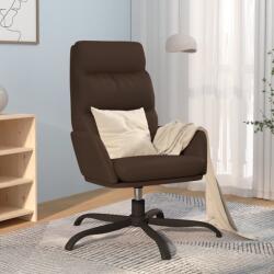 vidaXL Scaun de relaxare, maro, piele ecologică (341143)