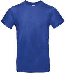 B and C Csomag akciós póló (minimum 3 db) Férfi rövid ujjú póló B&C #E190 T-Shirt -2XL, Kobalt