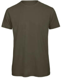 B and C Férfi rövid ujjú póló B&C Inspire T/men T-Shirt -2XL, Khaki zöld