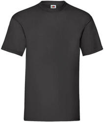 Fruit of the Loom Férfi póló Rövid ujjú Fruit of the Loom Valueweight Tee - 4XL, Fekete