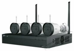IMOU 4db wifi 2MP Full-Color csőkamerával/1 db 4 csatornás Wifis hálózati rögzítő/1TB HDD vezeték nélküli megfigyelő sze